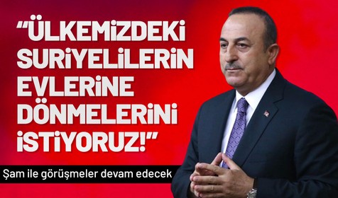 ABD'de Türk vatandaşlarıyla bir araya gelen Bakan Çavuşoğlu Rusya-Ukrayna savaşına dair açıklamalarda bulunurken Suriyeliler hakkında da konuştu