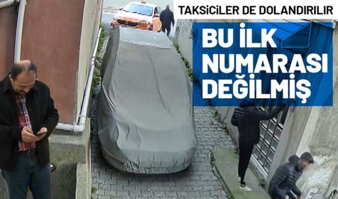 Taksicileri özel şoför gibi kullanıyor ancak ücret ödemeden kaçıyor