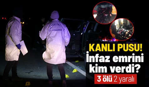 Yabancı plakalı cipe kanlı pusu! Gece yarısı kurşuna dizdiler: 3 ölü, 2 yaralı