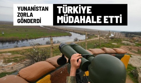 MSB duyurdu: Yunanistan'dan ülkemize gönderilmeye çalışılan 22 kişiye müdahale edildi