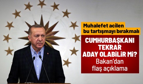 Son dakika! Adalet Bakanı Bekir Bozdağ: Cumhurbaşkanımızın adaylığı anayasal hakkıdır