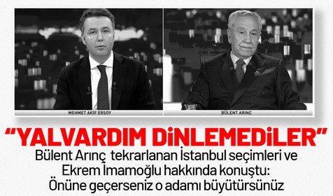 AK Parti kurucularından Bülent Arınç canlı yayında açıkça söyledi! "İstanbul seçimlerini tekrarlamayın diye yalvardım"