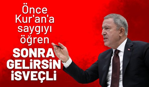 Son dakika.... Bakan Akar: İsveç Savunma Bakanı'nın 27 Ocak'taki ziyaretini iptal ettik