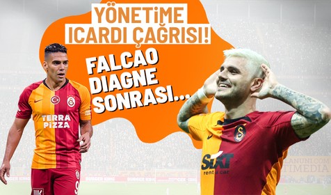 Galatasaray'a flaş çağrı! Falcao ve Diagne sonrası Icardi...