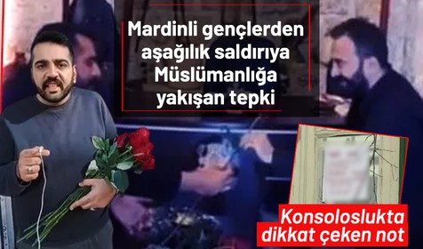 İsveç'te Kur'an-ı Kerim'i yakanlara Mardinli gençlerden İslam'a yaraşır şekilde gül dağıtılarak tepki verildi