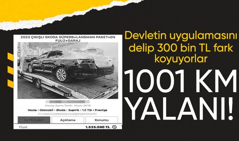 İkinci el görünümlü araçlar ile piyasa fiyatını şişiriyorlar! 1001 km ile 300 bin TL artış var: İşte ikinci el araçta son durum