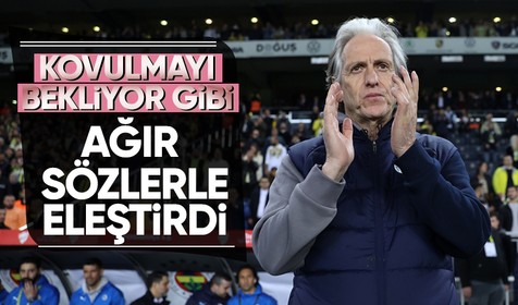 Flaş Jorge Jesus sözleri! "Fenerbahçe'den gönderilmeyi bekliyor gibi"