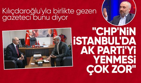 Gazeteci İsmail Saymaz'in Halk TV'deki sözleri dikkat çekti: CHP'nin artık İstanbul'da kazanması çok zor