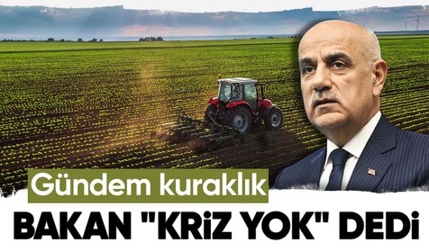 Son dakika... Bakan Kirişci: Yağış yetersizliği nedeniyle kriz söz konusu değil