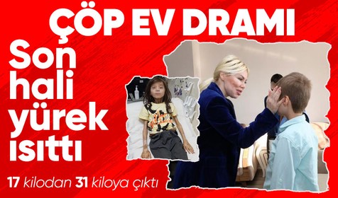 Türkiye günlerce çöp evde bulunan 9 yaşındaki Cem Muhammet'i konuşmuştu! Son hali yürek ısıttı