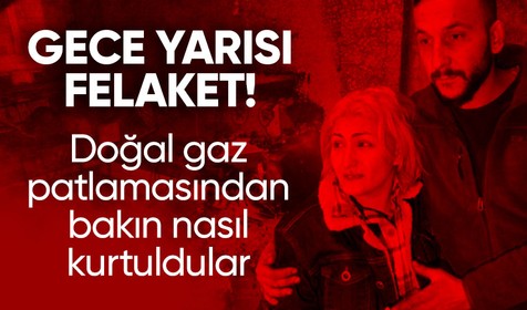 Bursa'da gece yarısı doğalgaz patlaması! Felaket son anda önlendi