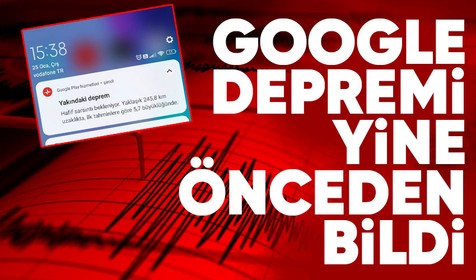 Google, Muğla'daki depremi bildi! "Deprem oldu hazır olun" mesajı geldi!