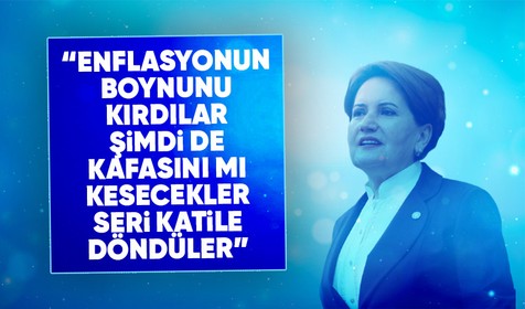 İYİ Parti Genel Başkanı Meral Akşener'den grup toplantısında enflasyon çıkışı