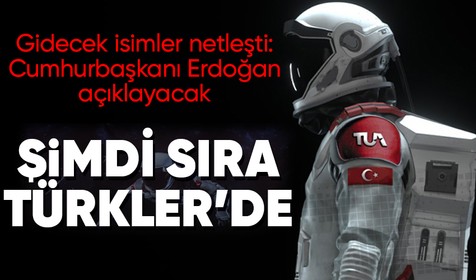 Sanayi ve Teknoloji Bakanı Mustafa Varank müjdeli haberi duyurdu: Uzaya gidecek Türkler belli oldu