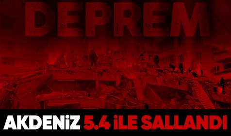 Son dakika.... Muğla açıklarında 5.4 büyüklüğünde deprem: Birçok ilden hissedildi! AFAD ve Kandilli son depremler...