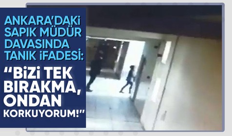 Ankara'da bir ilkokulda müdürlük yaptığı dönemde yardımcısına cinsel saldırıda bulunan sanık davasında okul çalışanı ifade verdi! Söyledikleri kan dondurdu...