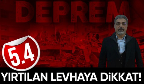 Dün Akdeniz'de gerçekleşen 5.4'lük depremin ardından uzman isimden korkutan açıklama: Yırtılan levhayı işaret etti