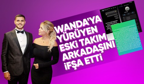Galatasaraylı Icardi Wanda'ya mesaj atan eski arkadaşını ifşa etti