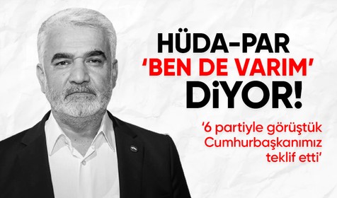 HÜDA PAR Genel Başkanı Zekeriya Yapıcıoğlu'dan Cumhur İttifakı açıklaması