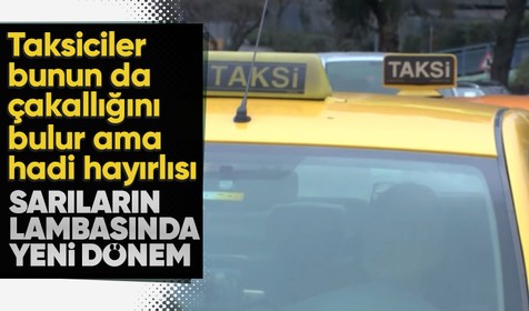 Taksilerde yeni dönem başlıyor! S.O.S işaretinin yer alacağı taksilerde başka hangi değişiklikler yapılacak?