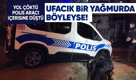 Meteoroloji'nin İzmir merkez ve çevreleri için yaptığı ikazın ardından gece saatlerinde bölgede başlayan sağanak yağış İzmir halkına zor anlar yaşattı!
