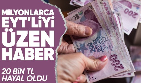EYT'lileri üzen gelişme: 20 bin TL hayal oldu... Promosyonda tavan miktar indirildi!