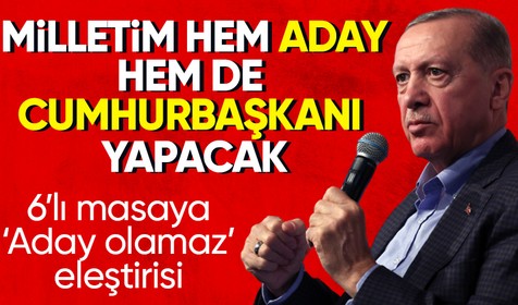 Cumhurbaşkanı Recep Tayyip Erdoğan Bilecik'te gençlerle buluştu: Size rağmen milletim hem aday yapacak hem de cumhurbaşkanı yapacak