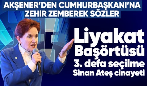 Meral Akşener'den Ankara il kongresinde sert çıkışlar!
