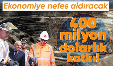 Söğüt'ten 400 milyon dolarlık katkı! 109 tonluk altın kaynağı