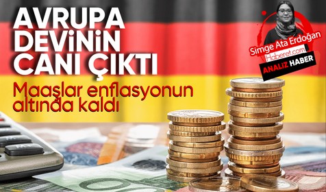 Avrupa devi Almanya'da vatandaş enflasyona eziliyor! Maaşlar enflasyonun çok gerisinde