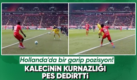 Feyenoord kalecisi Justin Bijlow'un hareketi Hollanda'ya damga vurdu