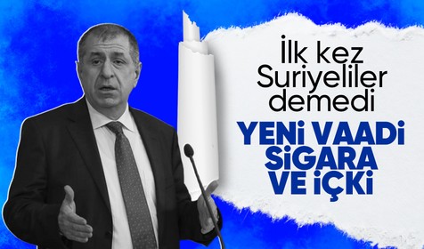 Zafer Partisi Genel Başkanı Ümit Özdağ'dan yeni vaat: İktidara geldiğimizde sigara ve içkiye indirim yapacağız