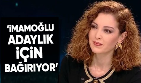 Buket Aydın'a konuk olan gazeteci Nagehan Alçı İBB Başkanı Ekrem İmamoğlu'nun Cumhurbaşkanlığı adaylığını istediğini dile getirdi