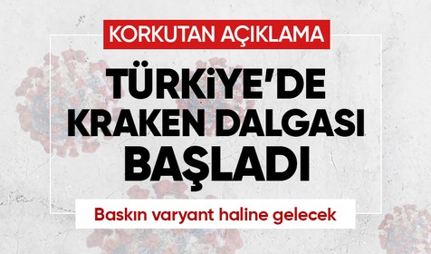 Koronavirüsün yeni varyantı ‘Kraken XBB 1,5’ Türkiye'ye gelmiş olabilir