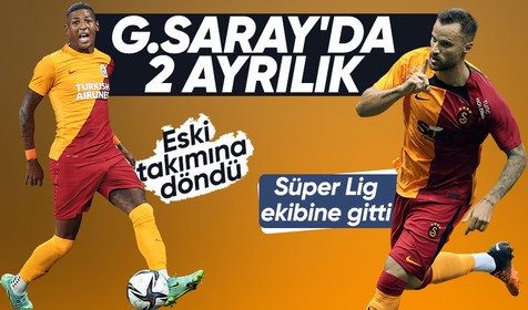 Galatasaray'da 2 ayrılık! Aanholt ve Seferovic'in yeni takımları...