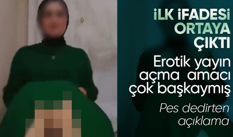 Çocuğunun yanında erotik yayın açan kadının ilk ifadesi ortaya çıktı: Eşimin kumar borcu yüzünden yaptım