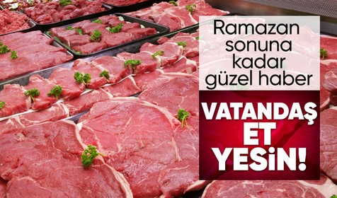 Et fiyatlarının günden güne farklılık göstermesi vatandaşın alım gücünü kısıtlarken Türkiye Kasaplar Federasyonu Başkanı'ndan sevindirici haber geldi!
