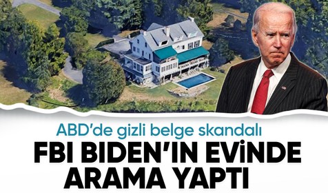 FBI, ABD Başkanı Biden'ın evinde arama yaptı