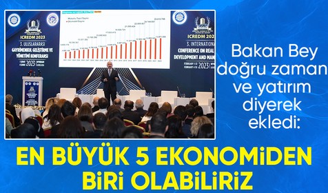 Ulaştırma ve Altyapı Bakanı Adil Karaismailoğlu'ndan büyüme hedefi: Türkiye dünyanın en büyük 5 ekonomisine girebilir