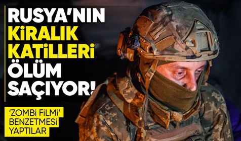 Rusya'nın tek kullanımlık askerleri Wagner Ukrayna ordusuna darbe vuruyor! Ukrayna askerleri zombi filmi gibi diyor