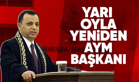 Son dakika... AYM Başkanlığı'nda Zühtü Arslan yeniden seçildi