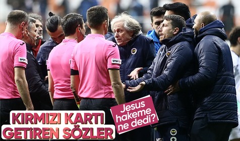İşte Jesus'un kırmızı kart görme nedeni! Ali Palabıyık'a ne dedi?