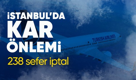 Son dakika! THY İstanbul Havalimanı'ndan 238 seferini iptal etti