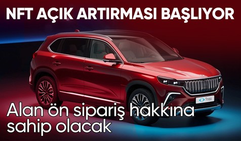 Togg'a ön sipariş hakkı sunan NFT açık artırması başlıyor' Dijital cüzdanlar hazır, peki Togg NFT satın alma işlemi nasıl yapılacak?