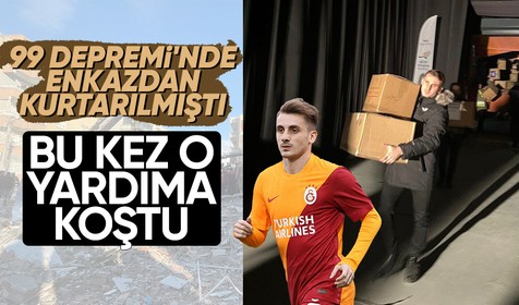 1999 Depremi'nde enkazdan kurtarılmıştı! Bu kez Kerem Aktürkoğlu yardıma koştu