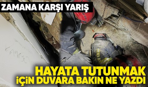 Kahramanmaraş'ta depremden 64 saat sonra 24 yaşındaki genç enkazdan kurtarıldı