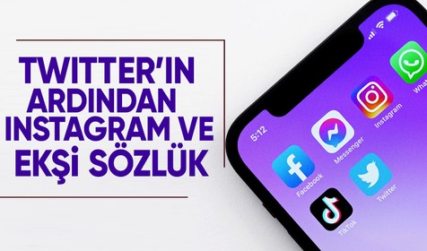 Twitter ve TikTok'un ardından Instagram ve Ekşi Sözlük'te de erişim sorunu yaşanıyor