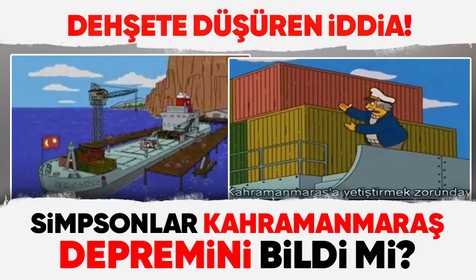 Simpsonlar ile ilgili dehşete düşüren iddia! Simpsonlar 6 Şubat depremini bildi... "Kahramanmaraş'a yetişmek zorundayız..." İşte dehşete düşüren bölüm