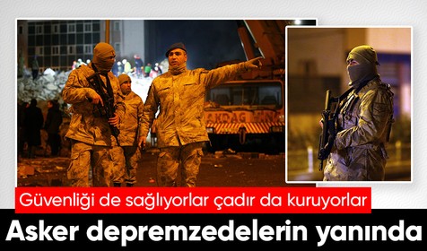 Milli Savunma Bakanı Akar deprem bölgesinden aktardı: 39 komando taburu sahada