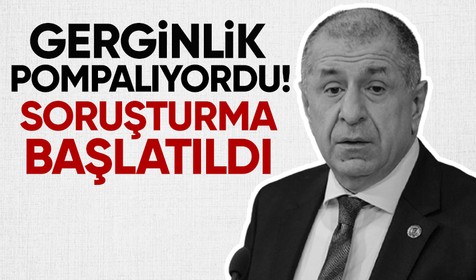 Şanlıurfa Cumhuriyet Başsavcılığı, Zafer Partisi Genel Başkanı Ümit Özdağ hakkında soruşturma başlatttı